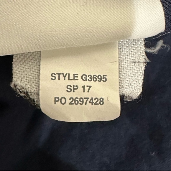 Jcrew Polka Dot Ruffle Sleeve Dress Navy Blue - Picture 11 of 11